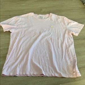 Ralph Lauren Pink Short Sleeve Crewneck Tee with Yellow Pony Logo